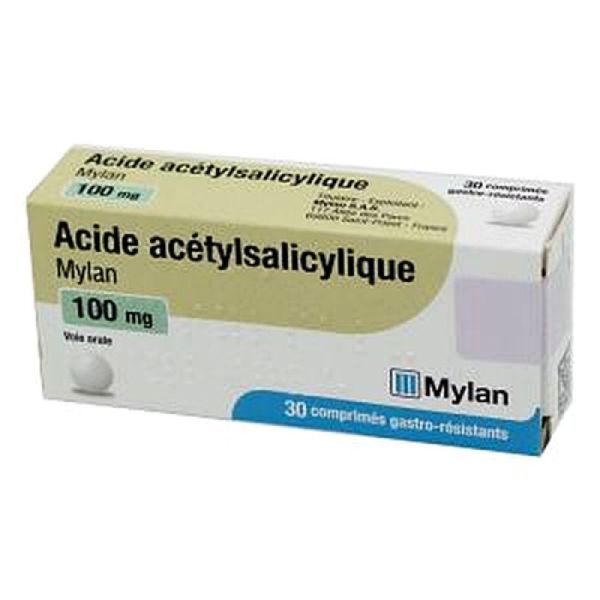 Acide Acetyl.myl 100mg Cpr B30