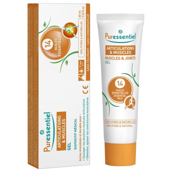 Gel articulation 14 huiles essentielles 60mL