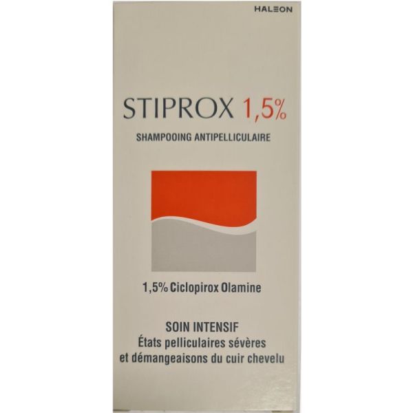 Stiprox 1,5% Shampooing Antipelliculaire Soin Intensif 100ml