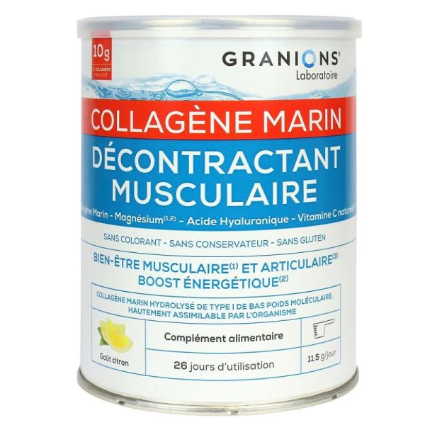 Collagène Marin Décontractant Musculaire 300 g