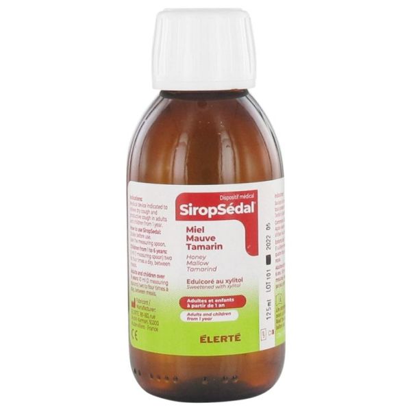 SiropSédal Toux Sèche Toux Grasse 125 ml