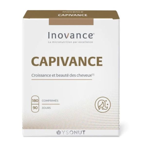Capivance Nutrition Cheveux et Ongles 180 comprimés