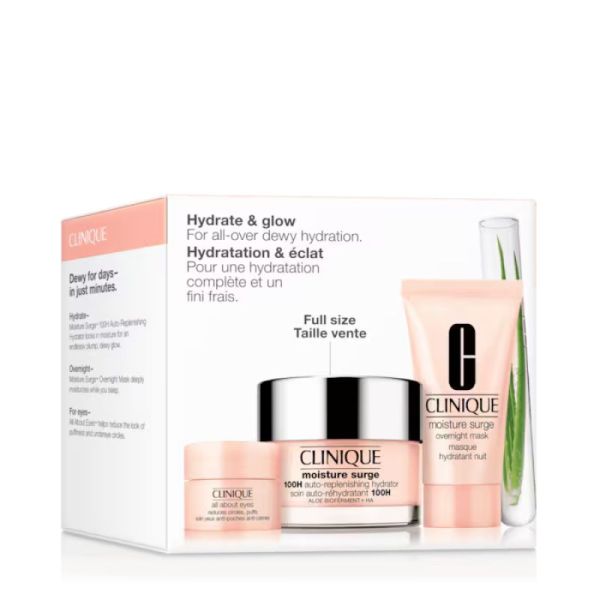 Moisture Surge – Coffret Hydratant 100H 50 ml + Soins Complémentaires