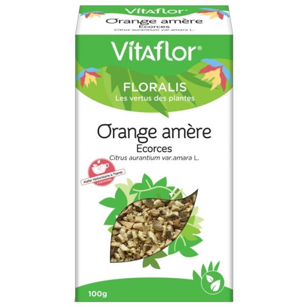 Écorces d'Orange Amère - 100g (Date de péremption : Juillet 2023)