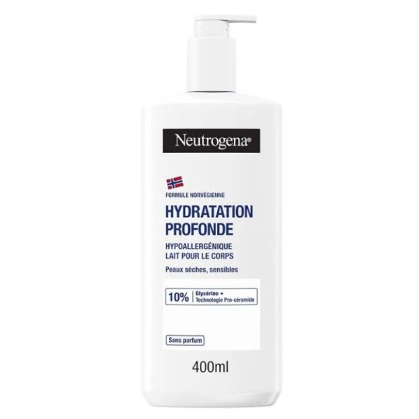 Hydratation Profonde Lait Corps Hypoallergénique 400ml