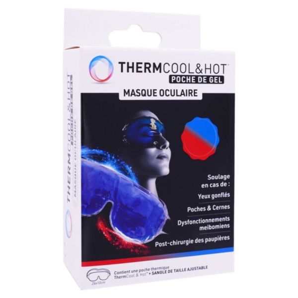 Poche de gel thermique Masque oculaire