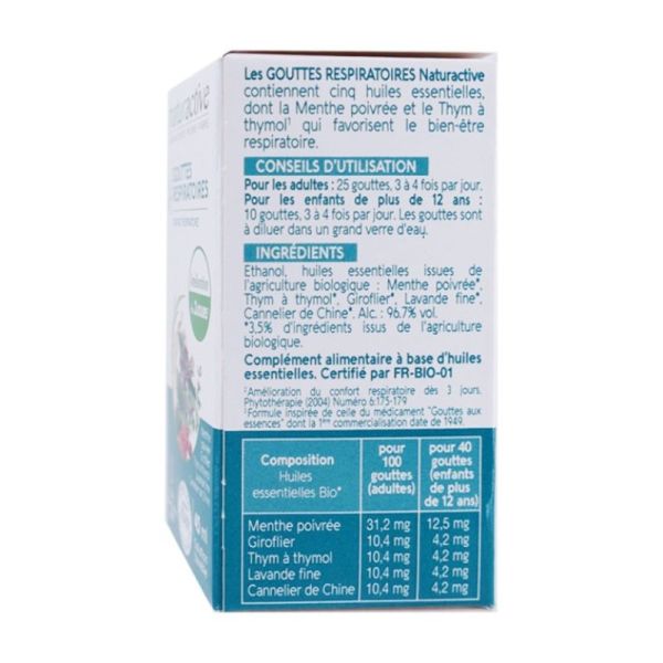 Gouttes respiratoires 45 ml