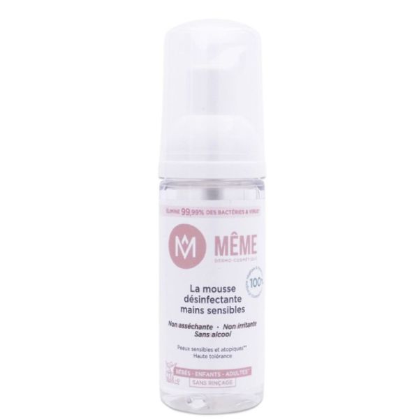 Mousse désinfectante mains sensibles 50 ml