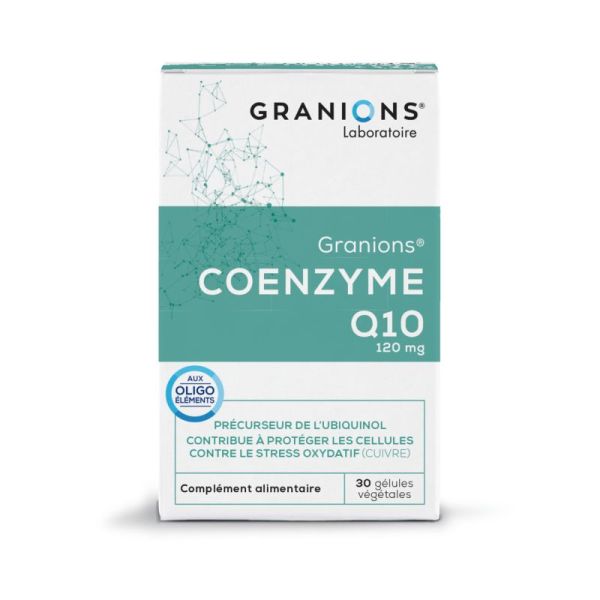 Coenzyme Q10 120mg c30 gélules