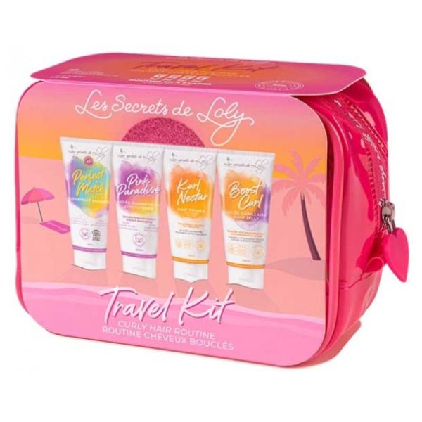 Travel Kit Cheveux bouclés 4 x 100 ml