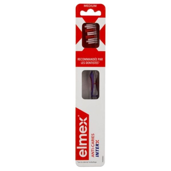 Protection Caries Brosse à Dents InterX Medium