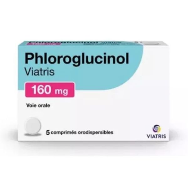 Phloroglucinol Viatris 160 mg 5 comprimés orodispersibles