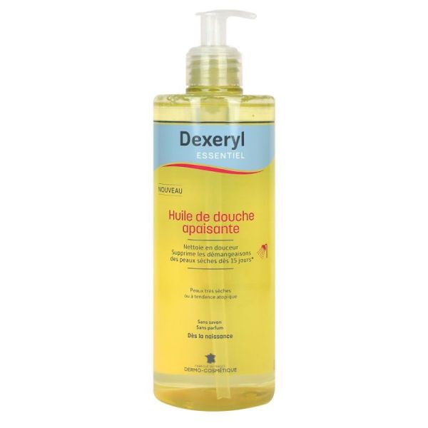 Dexeryl Essentiel Huile de Douche Apaisante 500 ml