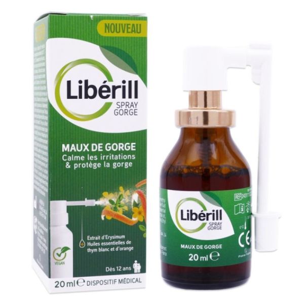 Spray gorge adulte et enfant dès 12 ans - 20 ml