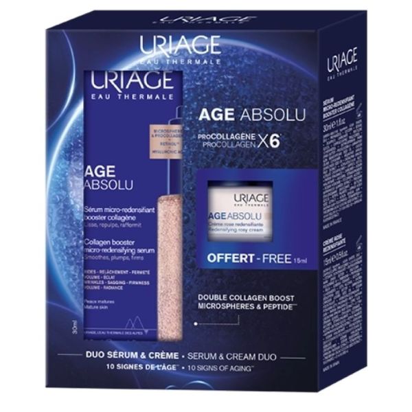 Coffret Age Absolu Sérum + Crème Rose