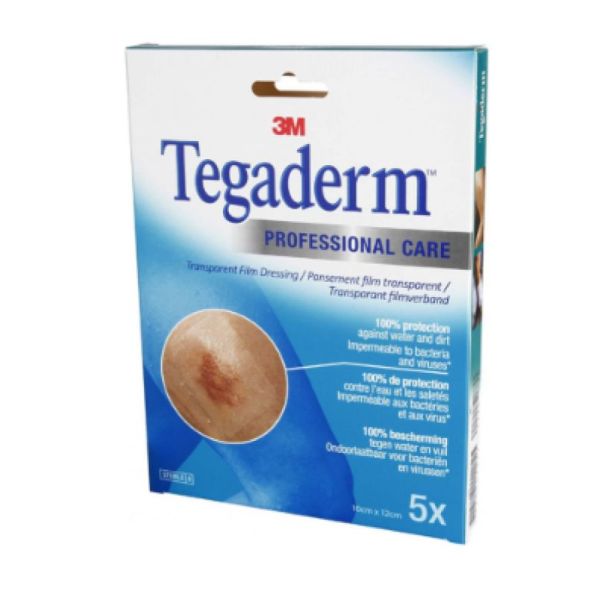 Tegaderm film transparent stérile 10 x 12 cm x10