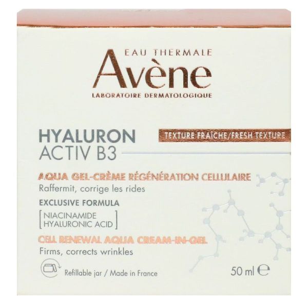 Hyaluron Activ B3 Aqua Gel-Crème Régénération Cellulaire 50 ml