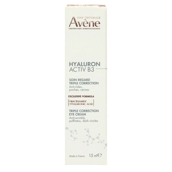 Hyaluron Activ B3 soin regard triple correction 15ml