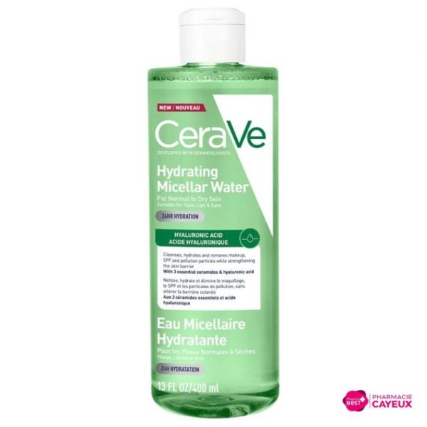 Eau micellaire hydratante 400 ml