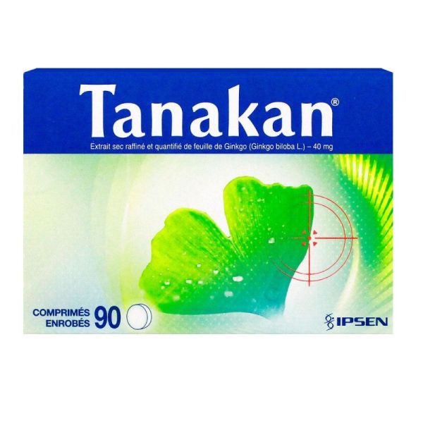 Tanakan 90 comprimés