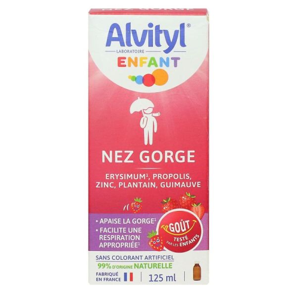 Enfant Sirop Nez Gorge 125 ml