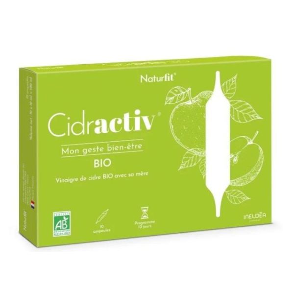 Cidractiv Bio Naturfit 10 Ampoules