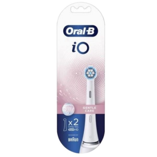 IO Gentle Care 2 Brossettes - Couleur : Blanc