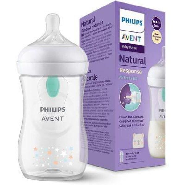 Philips Avent Biberon Natural Response 260 ml Nounours