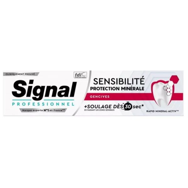 Dentifrice Professionnel Sensibilité Protection Minérale Gencives