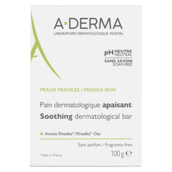 Pain Dermatologique Apaisant 100 g