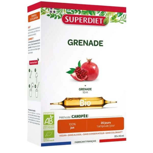 Grenade Bio 20 Ampoules 200ml