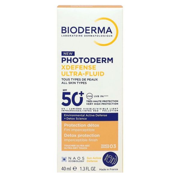 Photoderm XDefense Ultra-Fluid SPF50+ Teinté 3 40 ml
