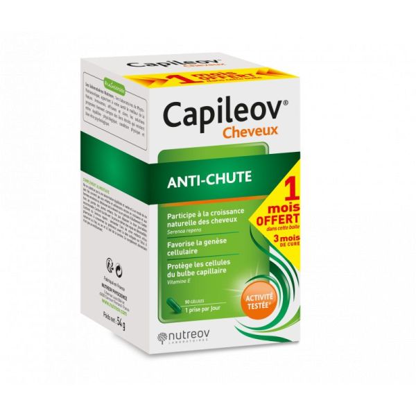Capileov anti-chute cheveux 3x30 gélules