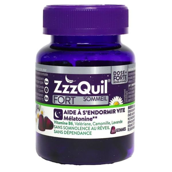 Zzzquil Sommeil Fort 30 Gummies