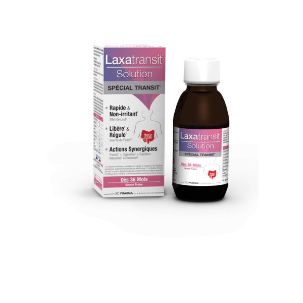 Laxatransit Solution - Libère et régule le transit - 125ml