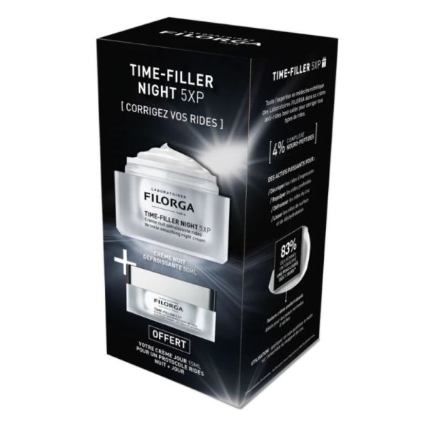 Duo Time Filler Night Coffret soin de nuit anti-rides
