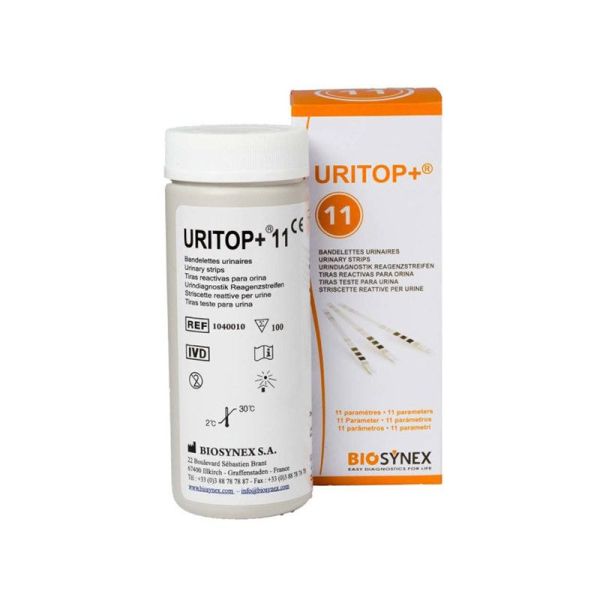 Uritop 11 bandelettes urinaires x100