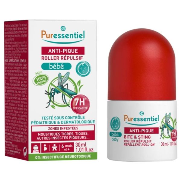Anti-Pique Bébé Roller Répulsif 30 ml