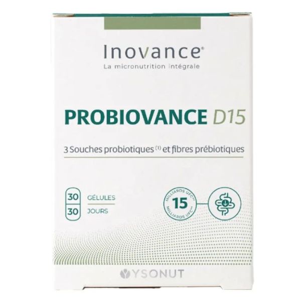 Probiovance Flore Intestinale D15 30 Gélules