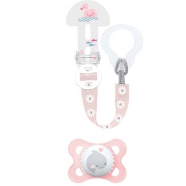 Kit sucette Original 2-6m + attache-sucette New MAM Animaux