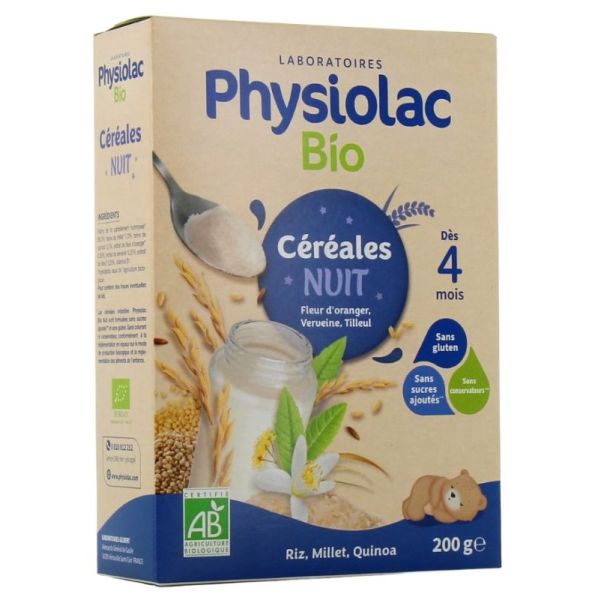 Physiolac Bio Céréales Nuit