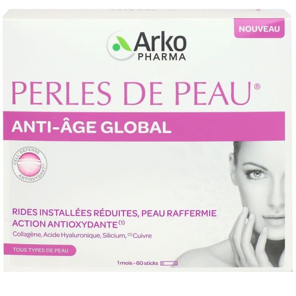 Perles de Peau Anti-Âge Global 60 Sticks