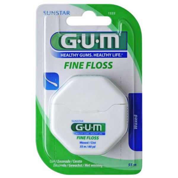 Fine Floss fil dentaire 55m