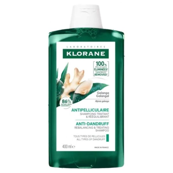 Galanga Shampoing Rééquilibrant Anti-Pelliculaire 400ml