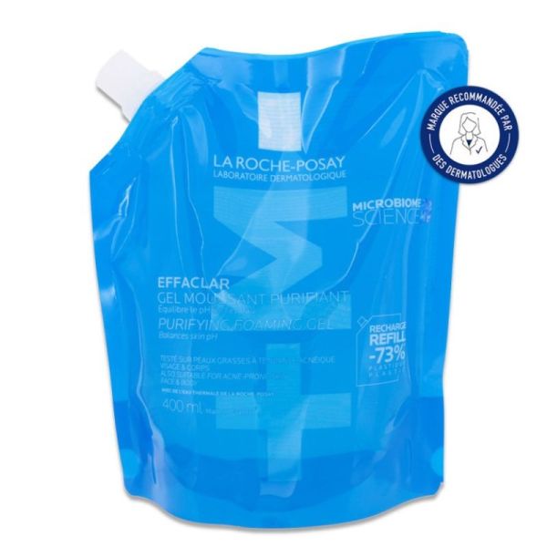Effaclar Gel moussant purifiant - recharge 400 ml
