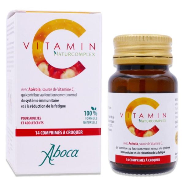 Vitamine C Naturcomplex - 14 comprimés à croquer