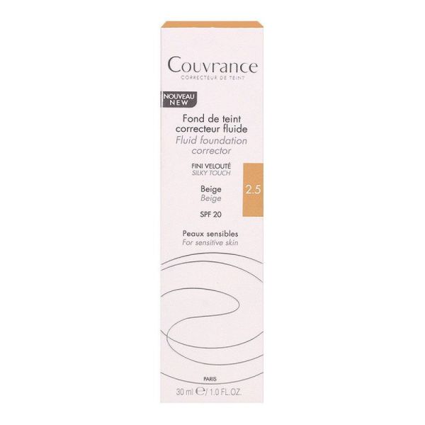 Couvrance fond teint correcteur 2.5 beige 30ml