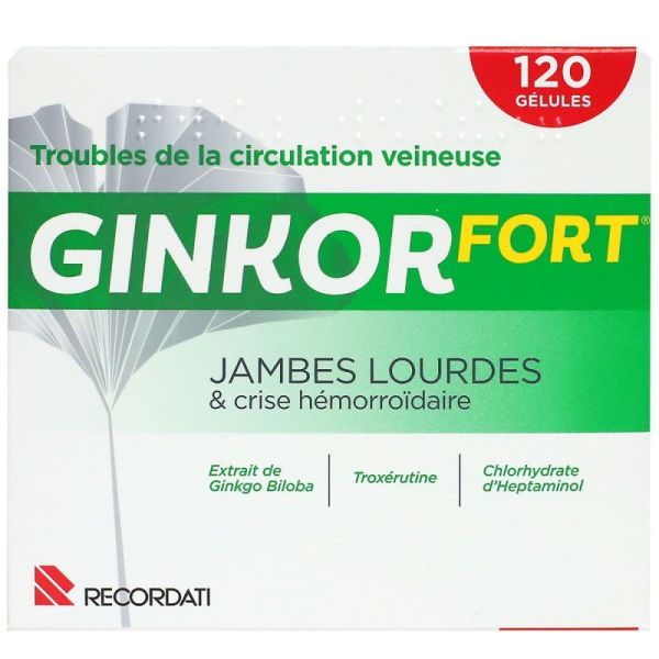 Ginkor Fort, 120 gélules