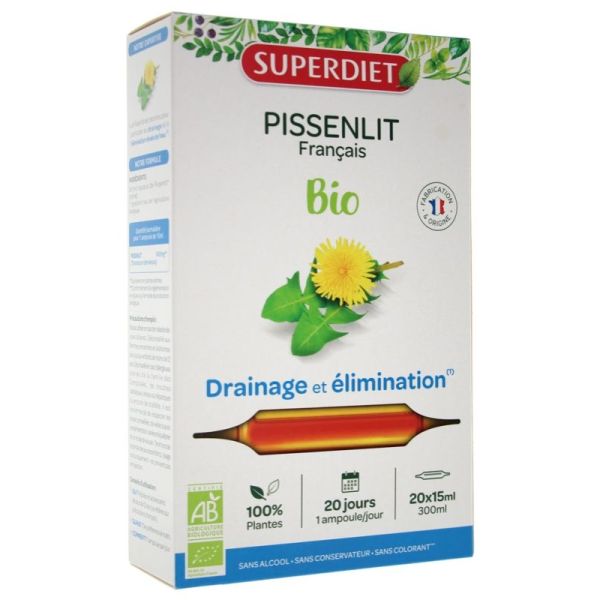 Pissenlit Bio 20 Ampoules