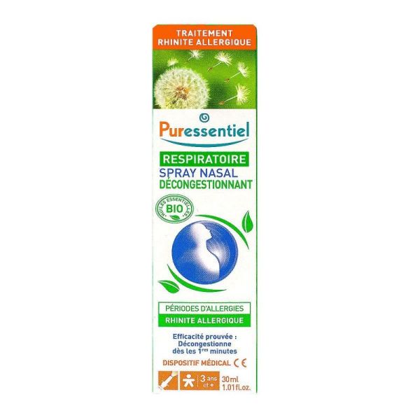 Spray Nasal décongestionnant allergies 30ml